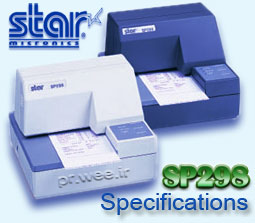 star SP298 چاپگر سوزني مخصوص داروخانه، مناسب ترين چاپگر بليط آژانس مسافري-قابل استفاده در كاميون هاي حمل و توزيع بار-باركد پرينتر و ليبل پرينتر ارزان با star SP298