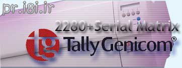 TallyGenicom TG 2280+ Serial Matrix Printer--2280 plus-Dot Matrrix-Passbook Printer